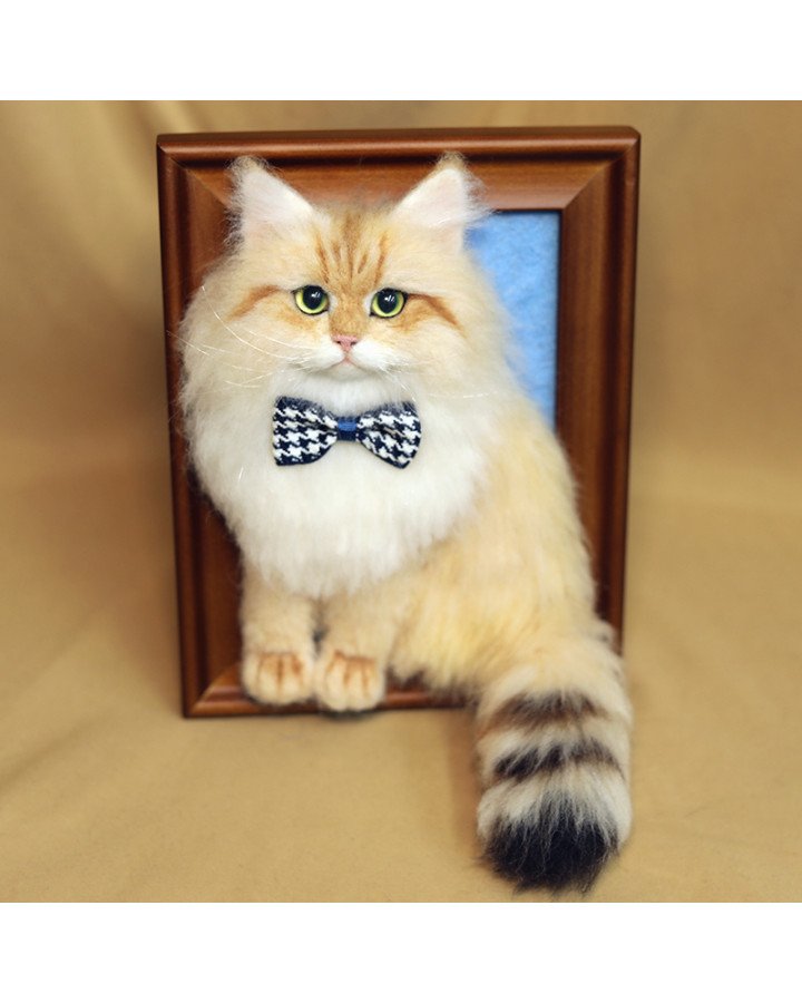 Custom Stuffed Pet Portrait