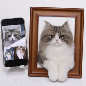Custom Stuffed Pet Portrait